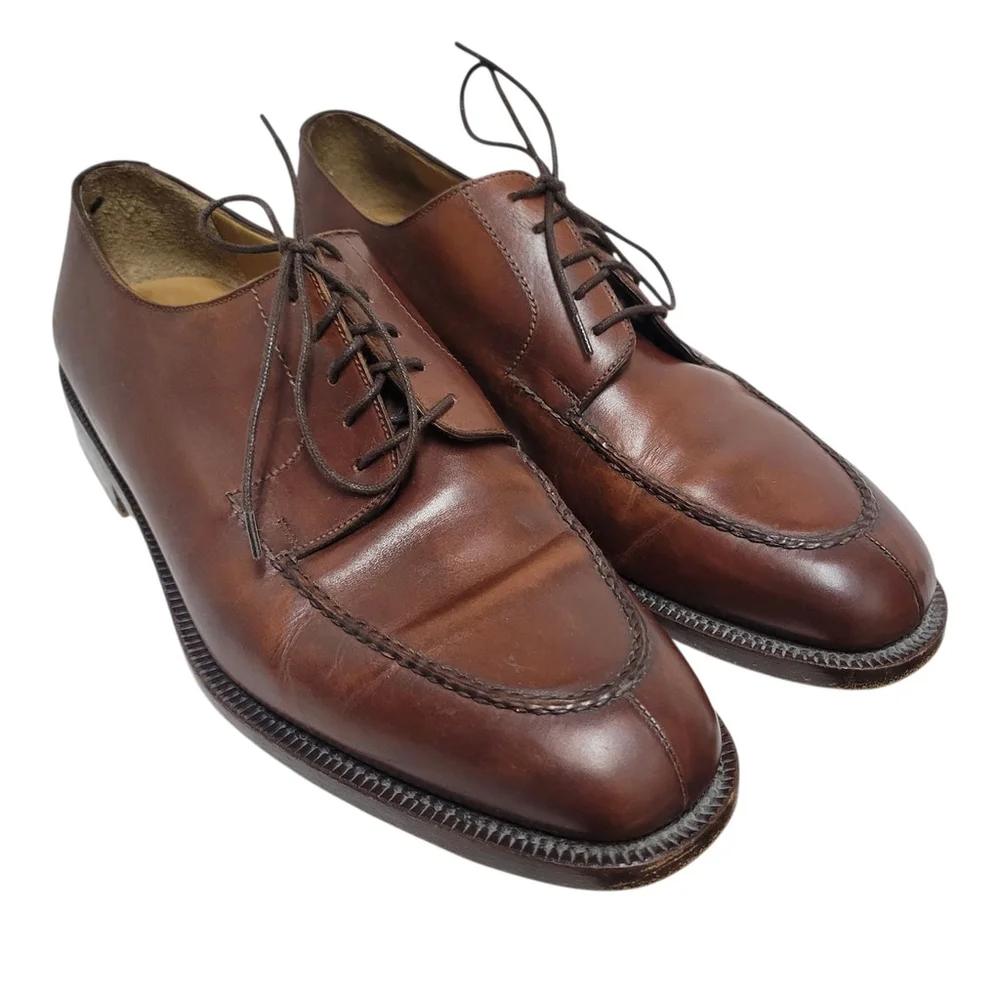 Cole Haan City Genuine Leather Crafted In Italy Oxford Shoes 00848 Size Men 8.5D